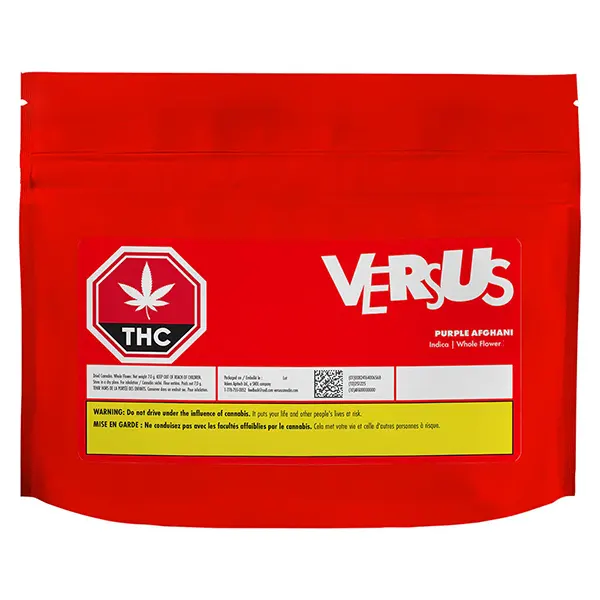Purple Afghani (Dried Flower) by Versus