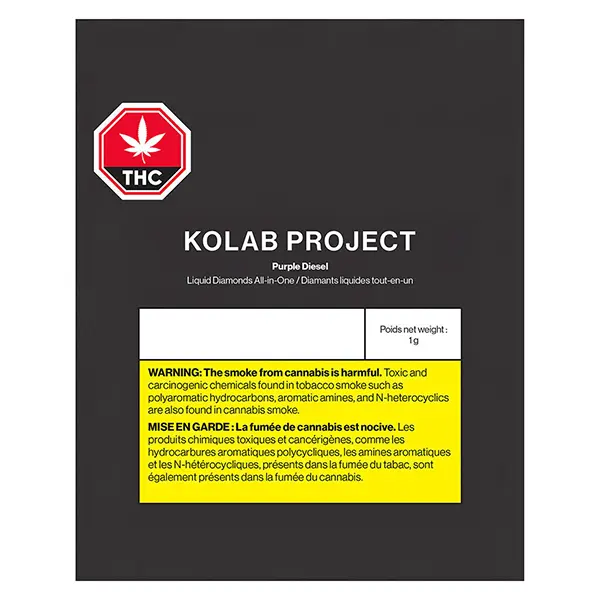 Purple Diesel Diamonds Aio Vape (Disposable Vapes) by Kolab Project