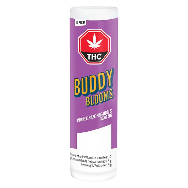 Image for Purple Haze Pre-Roll, cannabis all products by Buddy Blooms