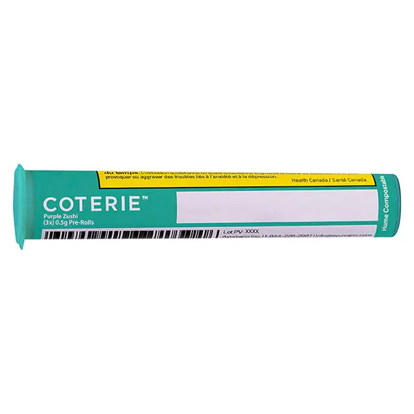 Purple Zushi Pre-roll (Pre-Rolls) by Coterie