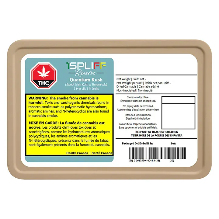 Image for Quantum Kush Premium Glass Tip Pre-Roll, cannabis all products by 1Spliff