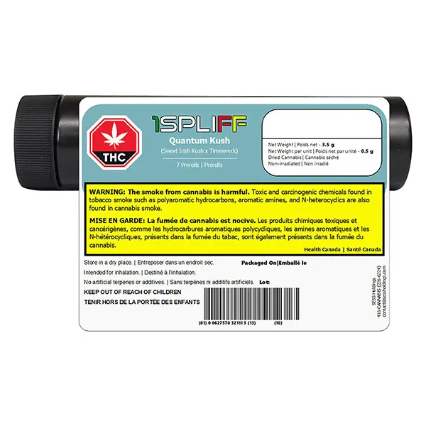 Quantum Kush Pre-Roll (Pre-Rolls) by 1Spliff