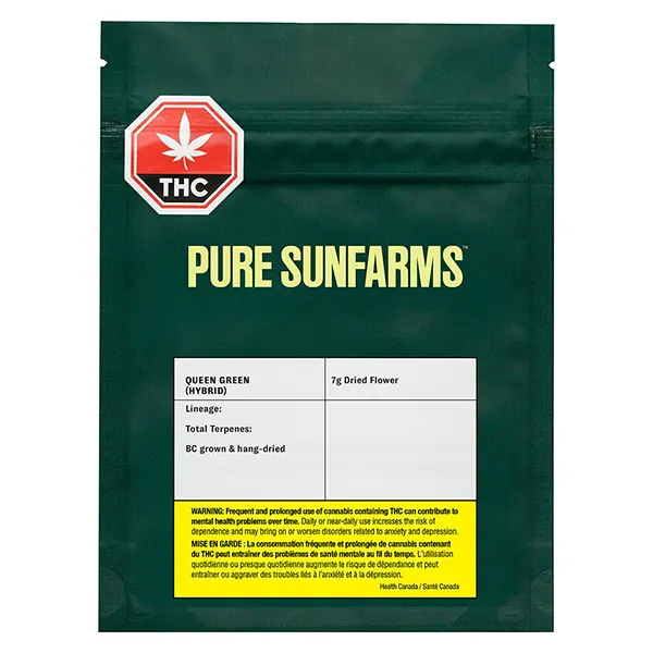 Image for Queen Green, cannabis all products by Pure Sunfarms