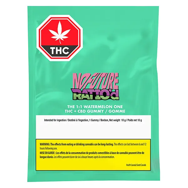 Image for Ratio'd - The 1:1 Watermelon One, cannabis gummies by No Future