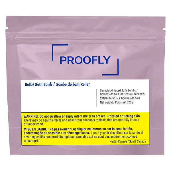 Relief Bath Bomb (Bath, Shower) by Proofly