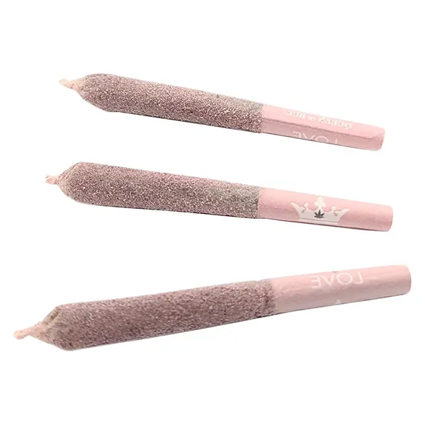 Image for Rose Quartz Infused Rose Diamond Coated Pre-Roll