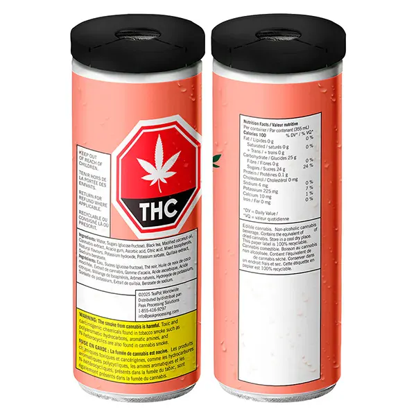 Rosin Infused Peach Black Tea (Juices) by TeaPot