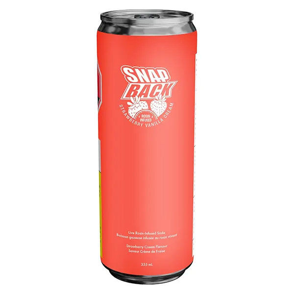 Rosin-Infused Strawberry Vanilla Cream (Soft Drinks) by Snap Back