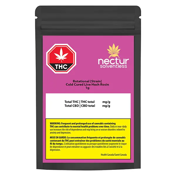 Image for Solventless Rotating Cold Cured Live Hash Rosin, cannabis resin, rosin by Nectur Solventless