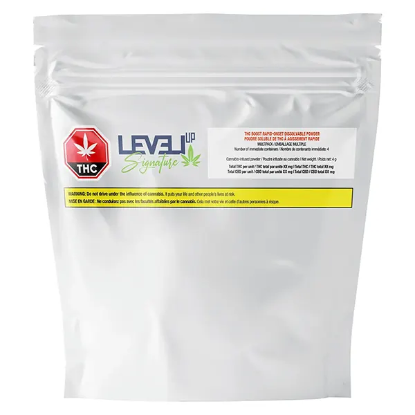 THC Boost Rapid-Onset Dissolvable Powder Multi-Pack (Beverage Mixers) by Level Up