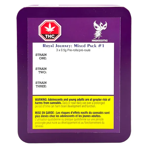 Royal Journey: Mixed Pack #1 Pre-roll (Pre-Rolls) by HighXotic