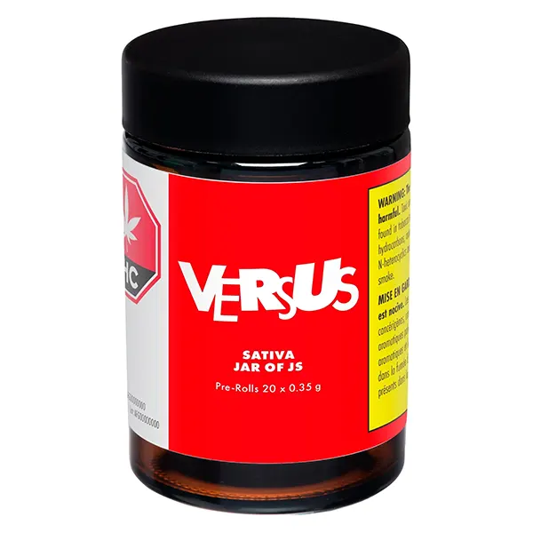 Sativa Jar of Js Pre-Roll (Pre-Rolls) by Versus
