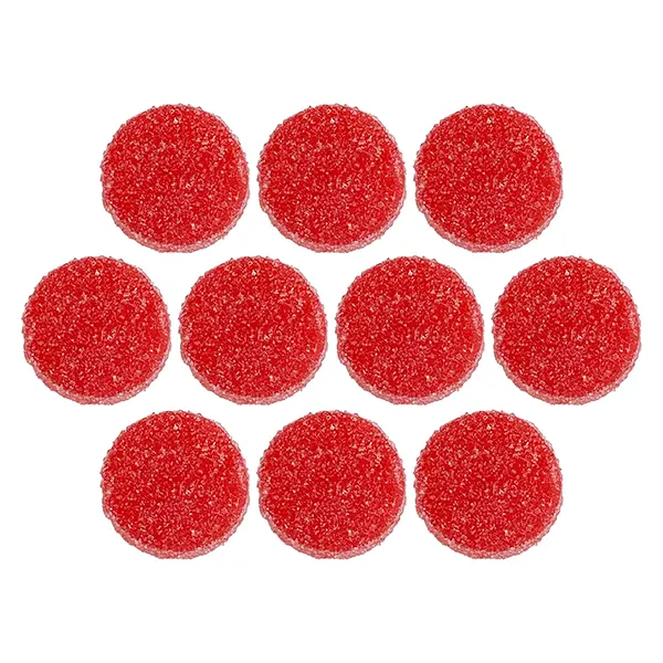 Space Tokens Live Rosin Wild Strawberry Splash Sativa Multi (Gummies) by Fly North