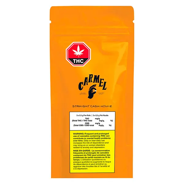 Image for Straight Cash Homie Pre-Roll, cannabis all products by Carmel