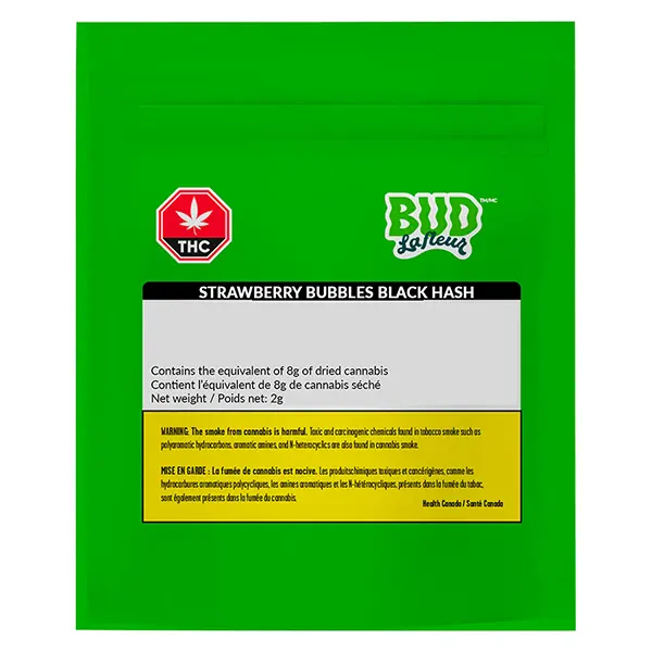 Strawberry Bubbles Black Hash (Hash, Kief) by Bud Lafleur