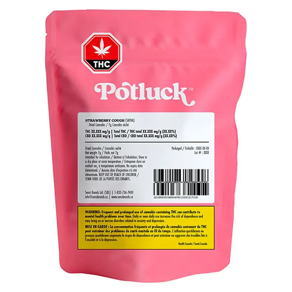 Strawberry Cough (Dried Flower) by Potluck