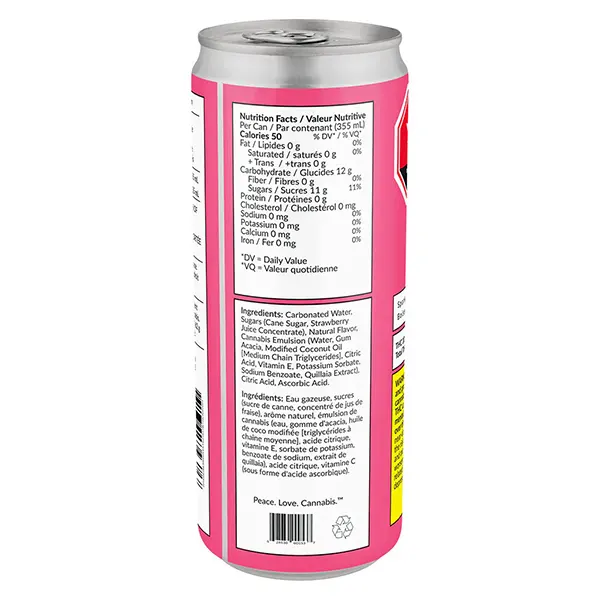 Strawberry Lemonade Hybrid (Sparkling Water) by CQ Sparkling