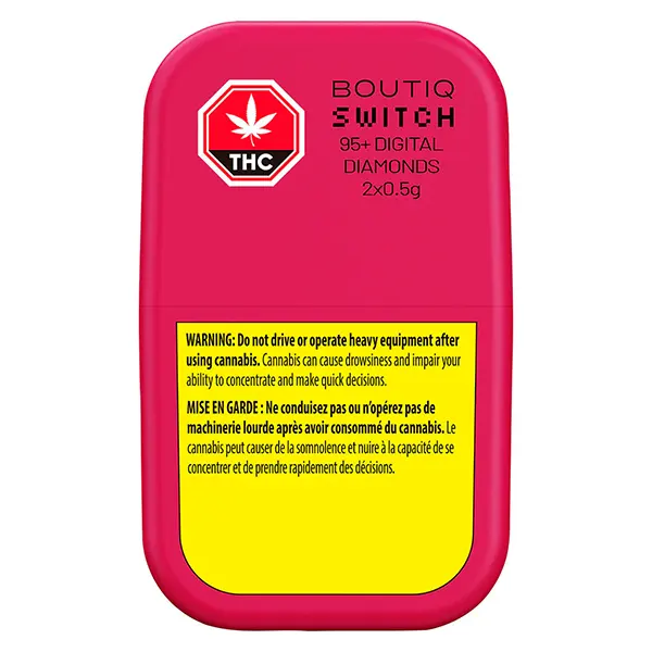 Switch 95+ Digital Diamonds Strawberry Jam/French Toast AIO (Disposable Vapes) by Boutiq