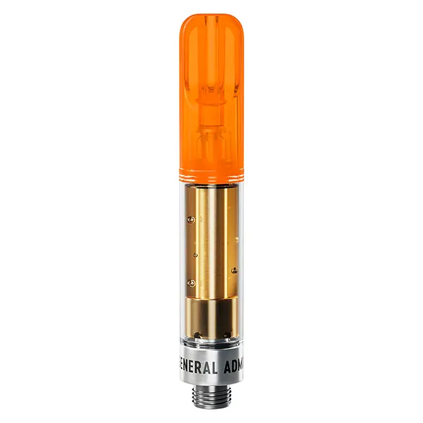 Tangerine Twist Sativa Liquid Diamond 510 Thread Cartridge (510 Cartridges) by General Admission