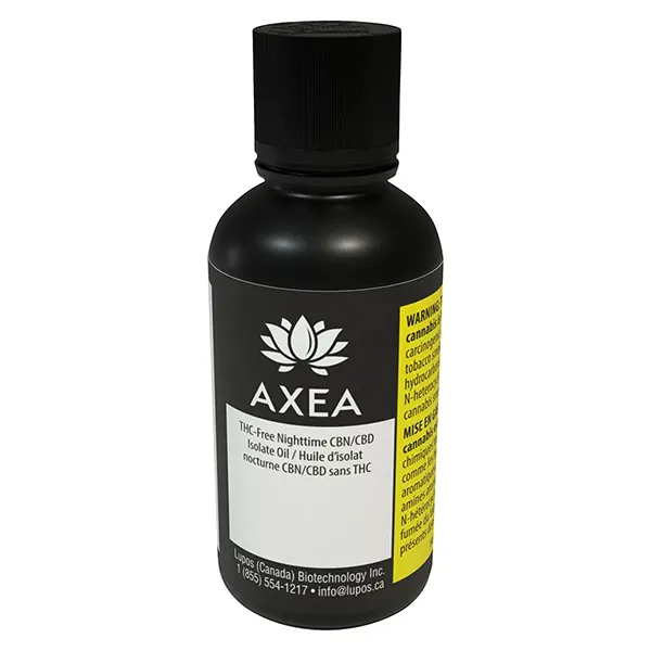 Image for AXEA THC-Free Nighttime CBN/CBD Isolate Oil