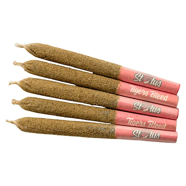 Tigers Bleed Liquid Diamond Infused Kief Coated Pre-Roll (Pre-Rolls) by Status