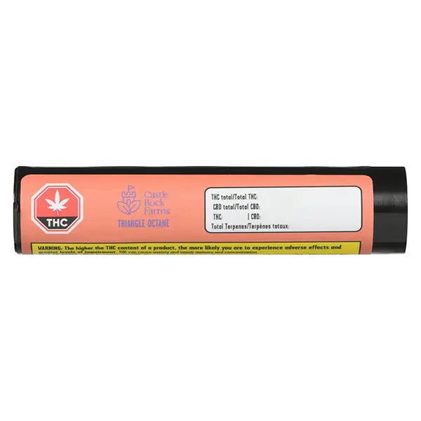 Triangle Octane Pre-roll (Pre-Rolls) by Castle Rock Farms