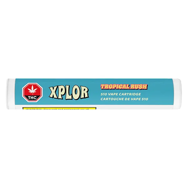 Image for Tropical Rush 510 Thread Cartridge, cannabis all products by XPLOR