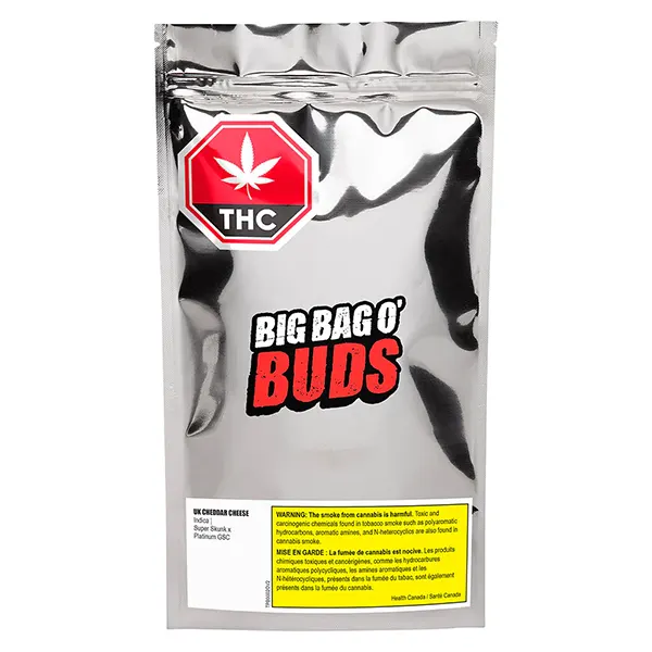 UK Cheddar Cheese (Dried Flower) by Big Bag O' Buds