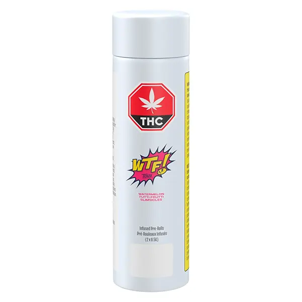 WTF WatermelonTutti Frutti Infused Slimsicles Pre-Roll (Pre-Rolls) by Tenzo