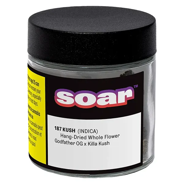 187 Kush (Dried Flower) by Soar