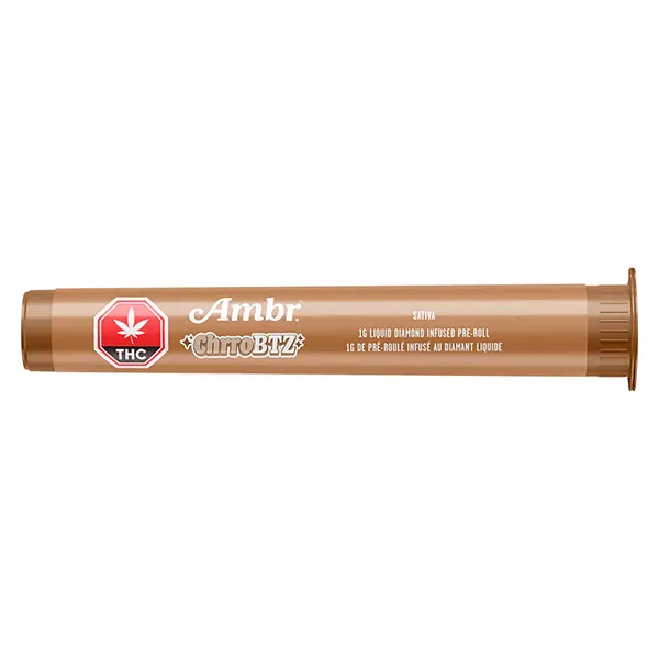 Image for Ambr x SJ - Cinnamon Sgr Btz Liquid Diamond Infused Pre-Roll, cannabis pre-rolls by AMBR