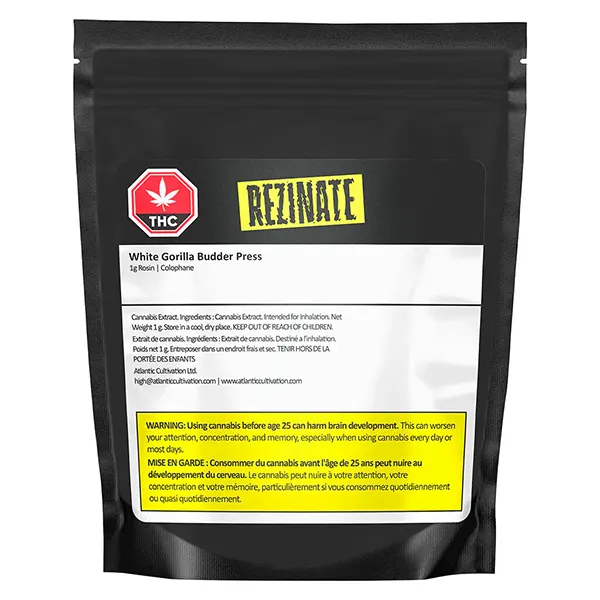 Image for White Gorilla Butter Press, cannabis all products by Rezinate