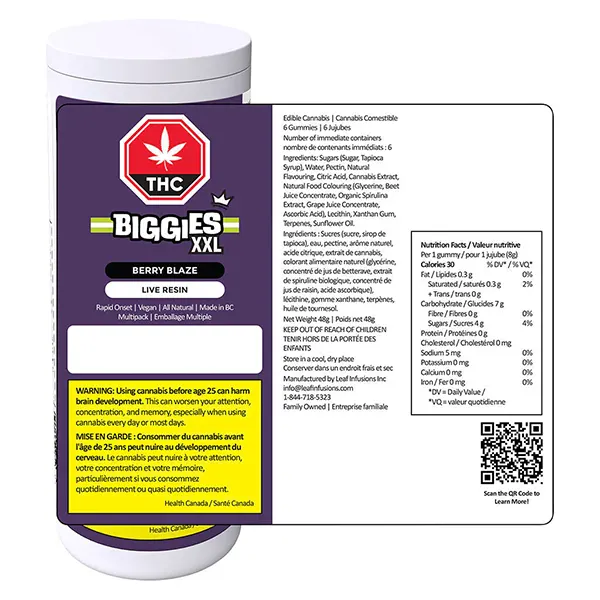 Berry Blaze Multipack (Gummies) by Biggies