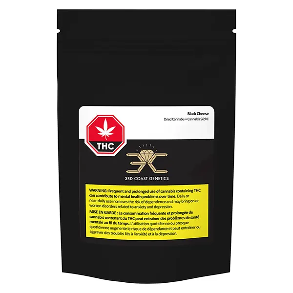 Black Cheese (Dried Flower) by 3rd Coast Genetics