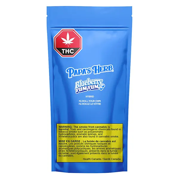 Blueberry Yum Yum Roll Your Own (Milled Flower) by Papa's Herb