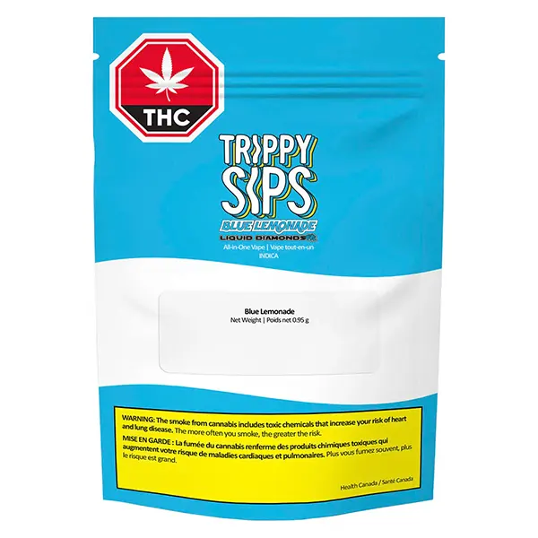 Blue Lemonade Liquid Diamond- All-in-One (Disposable Vapes) by Trippy Sips