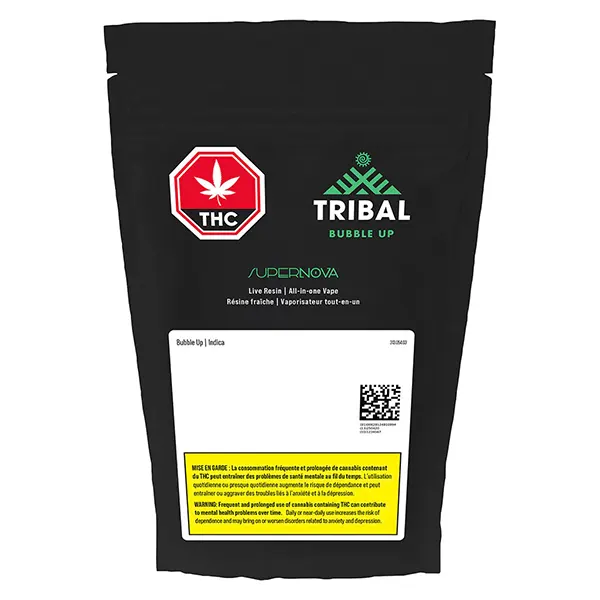 Bubble Up Supernova Live Resin All-in-one Vape (Disposable Vapes) by Tribal