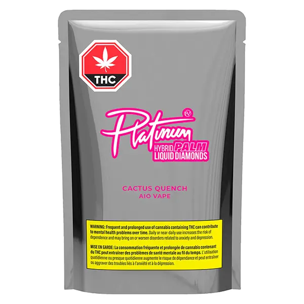 Cactus Quench Liquid Diamond AIO Vape (Disposable Vapes) by Platinum