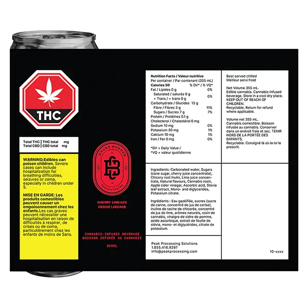 Cherry Limeade (Soft Drinks) by Cross Border Concentrates