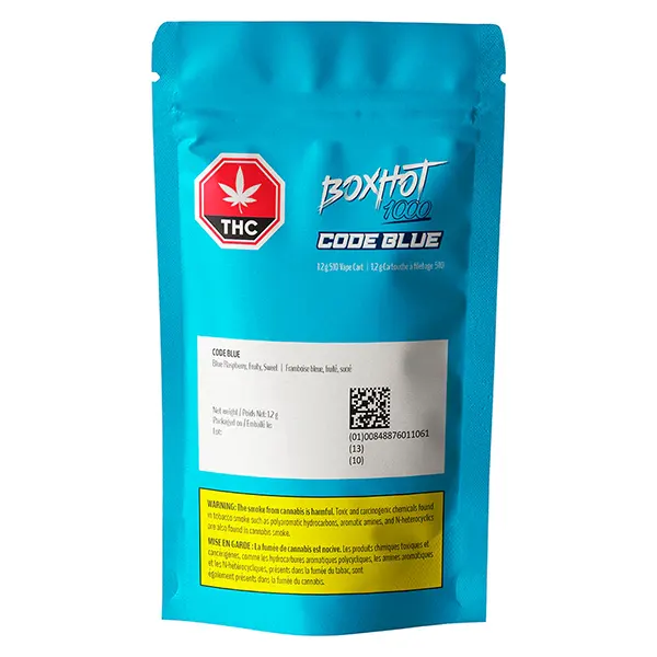 Image for Code Blue 510 Thread Cartridge, cannabis 510 cartridges by BoxHot