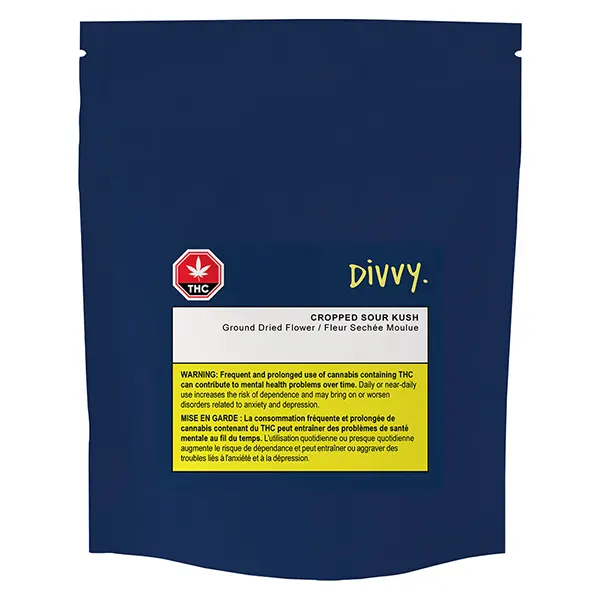 Cropped Sour Kush (Milled Flower) by Divvy