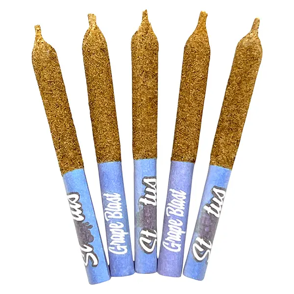 Grape Blast Liquid Diamond Infused Kief Coated Pre-Roll (Pre-Rolls) by Status
