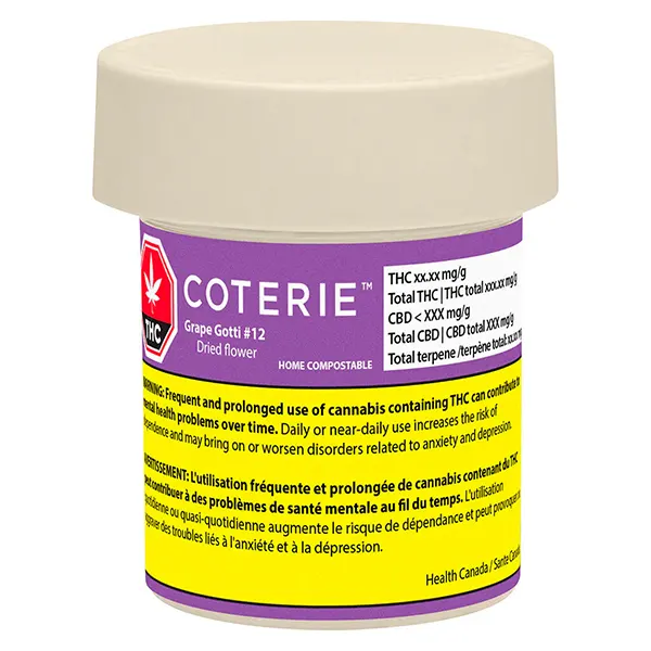 Grape Gotti #12 (Dried Flower) by Coterie