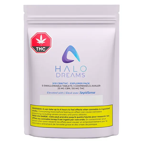Image for HALO Dreams 5:10 CBN/THC - Explorer Pack, cannabis all products by Aspire
