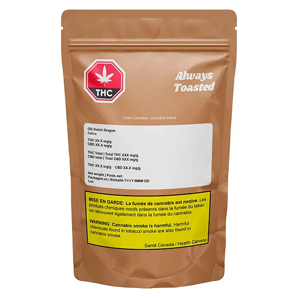 OG Dutch Dragon (Dried Flower) by Always Toasted