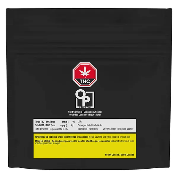 Image for OP Reserve Indica, cannabis dried flower by Indiva