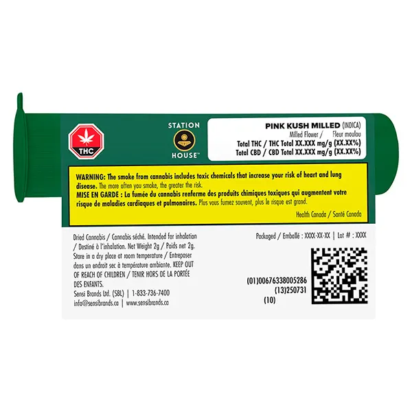 Image for Pink Kush Milled, cannabis milled flower by Station House