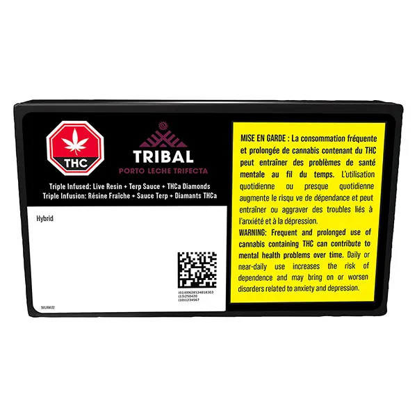 Porto Leche Trifecta Infused Pre-Roll (Pre-Rolls) by Tribal
