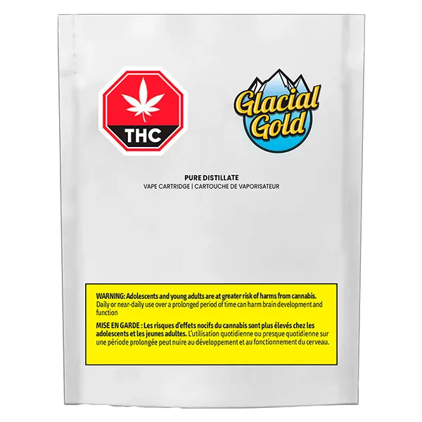 Pure Distillate 510 Thread Cartridge (510 Cartridges) by Glacial Gold