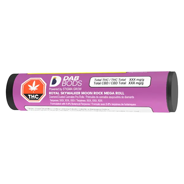 Image for Royal Skywalker Moon Rock Mega Infused Pre-Roll, cannabis all products by Dab Bods